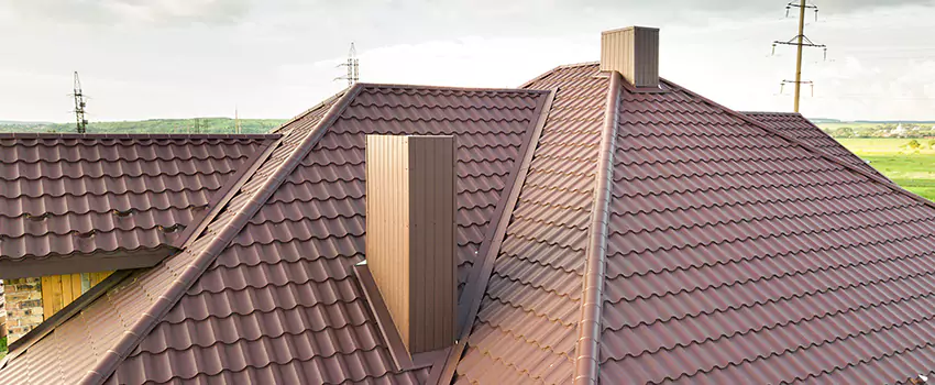 Residential Chimney Flashing Restoration in Round Lake, IL