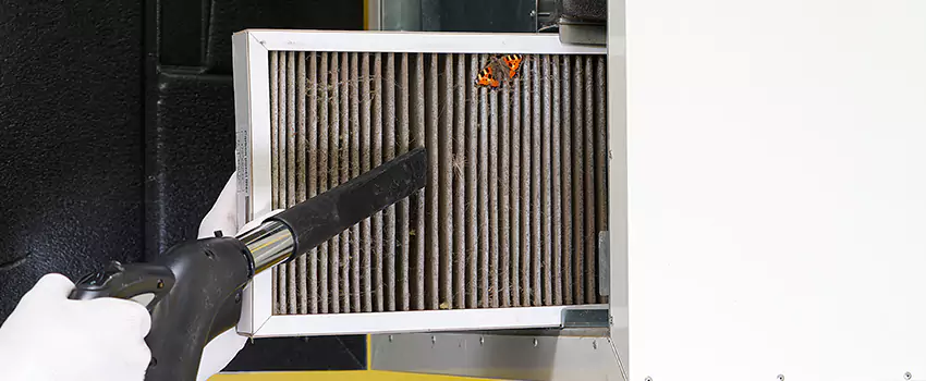 Clogged Air Duct Cleaning Process in Round Lake, IL