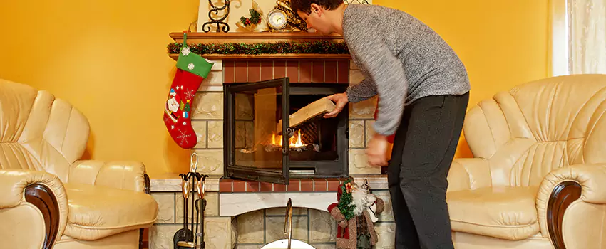 Gas to Wood-Burning Fireplace Conversion Services in Round Lake, Illinois