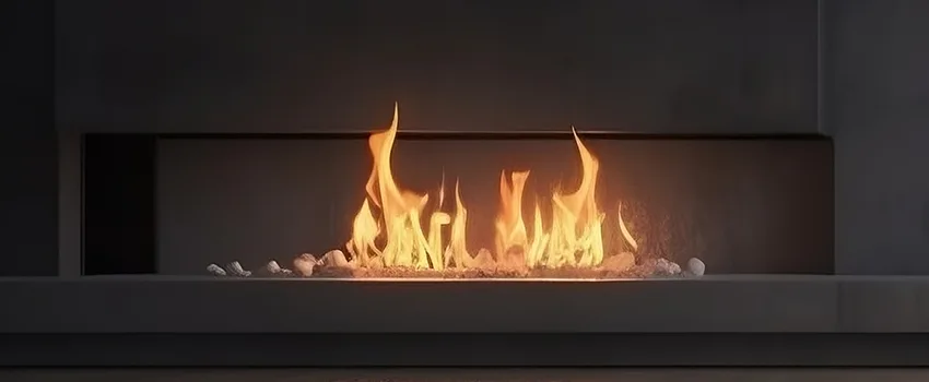 B-Vent Gas Fireplace Installation in Round Lake, IL