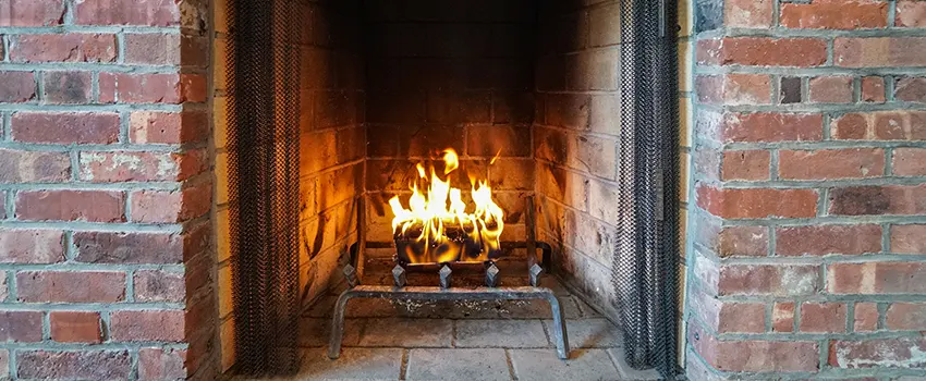 Repairing Damaged Fireplace Tiles in Round Lake, Illinois