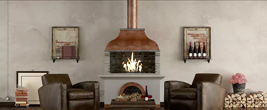 Thelin Hearth Products Providence Pellet Insert Fireplace Installation in Round Lake, IL