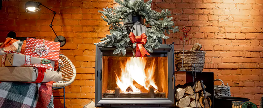 Travis Industries Linear Gas Fireplace Installation in Round Lake, Illinois