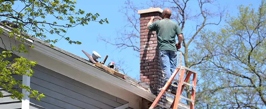 himney Crown Repair in Round Lake, Illinois