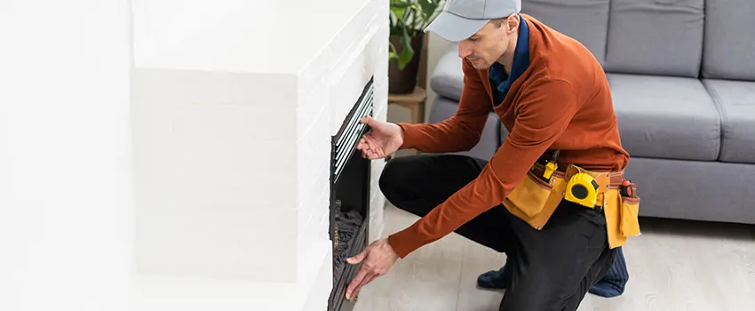 Cost of Fireplace Door Installation Service in Round Lake, Illinois