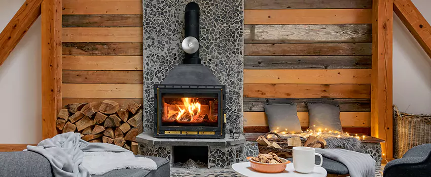 Thelin Hearth Products Direct Vent Gas Stove Fireplace Inspection in Round Lake, Illinois